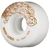 Mini-Logo S2 Wheels 52mm 101A Natural (Set of 4)