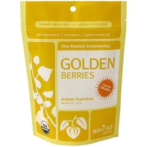Navitas Naturals Organic Goldenberries Andean Superfruit 16-Ounce Pouch