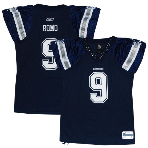 Dallas Cowboys Tony Romo Field Flirt Womens Jersey By Reebok