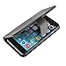 Yousave Accessories iPhone 6S Case Black PU Leather Wallet Cover