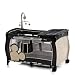 Disney Baby Classic Mickey Babycenter Travel Cot (Black & Grey)