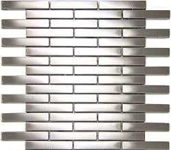 Stainless Steel Tiles Earthworks Series Edger Thin Brick Mosaic