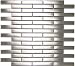 Stainless Steel Tiles Earthworks Series Edger Thin Brick Mosaic