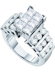 2.00CTW-DIA INVISIBLE RING