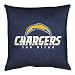 San Diego Chargers SET OF 2 LR DECORATIVE BED/SOFA TOSS PILLOWS