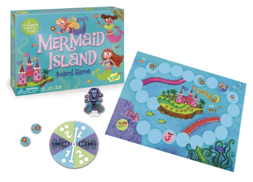 Peaceable Kingdom / Mermaid Island Cooperative Board Game On Sale