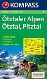 �tztaler Alpen, �tztal, Pitztal: Wander-, Rad- und Skitourenkarte. Mit Panorama. GPS-genau. 1:50.000