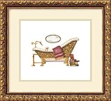 Luxury Soak Framed Art Print by Lisa Danielle, 15.60 in. x 14.10 in. Framed Luxury Soak Framed Art Print by Lisa Danielle, 15.60 in. x 14.10 in. Framed
