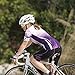 Santic Women's Full-Zip Short Sleeve Cycling Jersey Purple