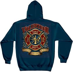 Volunteer - Firefighter Hooded SweatShirt