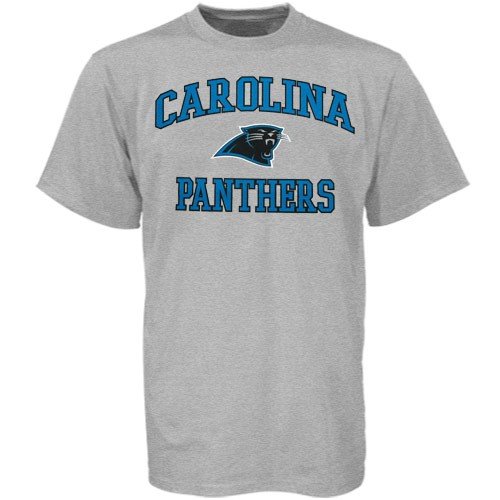 Carolina Panthers Ash Heart and Soul T-shirt