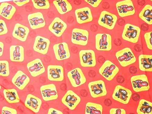 Cheater Quilt Top Material By The Yard,CFL6,Flannel Material,"Cars"