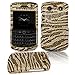 Premium - Blackberry 9700 Full Diamond Protex Gold/Black Zebra(Carriers: AT&T,T-Mobile) - Faceplate - Case - Snap On - Perfect Fit Guaranteed thumb