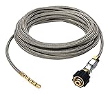 アサダ HD2184 1/4SUS洗管ホース 10m クイックカプラ仕様 21/90G,GP・23/80GS・21/100GS用