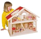 Goki 51961 - Puppenhaus, 2 Etagen