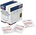 First Aid Only Povidone-iodine Infection Control Wipe, 50-Count Boxes (Pack of 6)