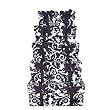 Axis/Imex Set of 5 Nesting Boxes - Black Toile