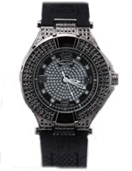 Black Crystals Hip-hop Bling Bling Clubbin Bullets Watch