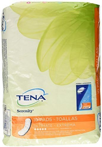 Tena Serenity Protective Pads, Ultimate Absorbancy-Regular-10ct by Tena Slip