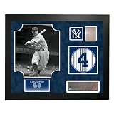 MLB Monument Park Brick Framed And Retired Number Lou Gehrig Collage