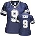 Tony Romo Reebok Navy Premier Dallas Cowboys Women's Jersey - Large