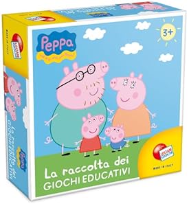 Liscianigiochi 40636 - Peppa Pig Raccolta di Giochi Educativi