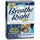 Breathe Right Nasal Strips For Kids 30 ea