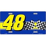 #48 Racing License Plate