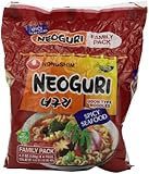 Nongshim Neoguri Spicy Seafood Ramyun, 4.2 Ounce (Pack of 24)