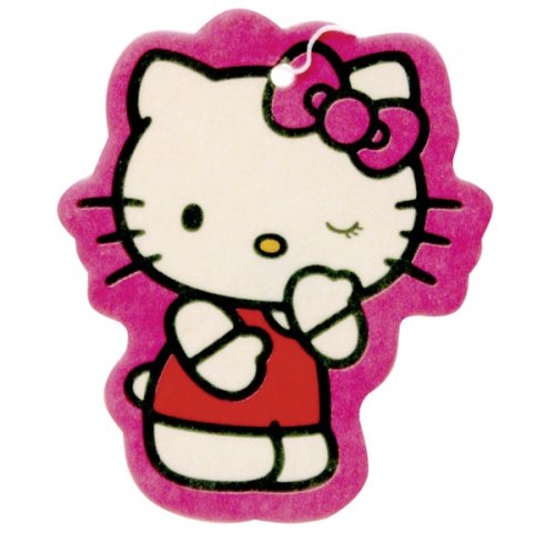 Hello Kitty – Merchandise – Air Freshener (Vanilla) (Size: 3″ x 4″)
