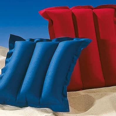 Seat cushions, boat cushions, beach, 35 x 35 cm inflatable, cotton 