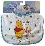 Disney Winnie The Pooh Baby Bib # 2 (Pooh & Piglet)