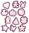 Progressive International Cookie Cutter and Stencil Set