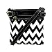 Chevron Crossbody Faux Leather Gun Concealment Bag