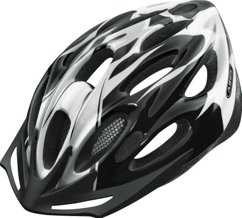 Abus Raxtor Helmet - Black/Silver, Small/Medium