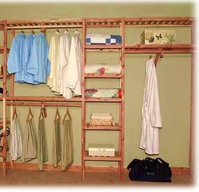 Northern Kentucky Cedar BVSWK0612 Aromatic Red Cedar 6 ft. Basic Ventilated Wall Kit