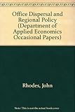 Office dispersal and regional policy