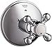 Grohe 19 219 000 Geneva 3-Port Diverter Trim, StarLight Chrome