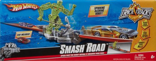 hot wheels trick tracks robot