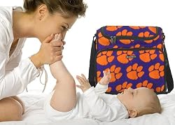 Clemson Diaper Bag Clemson Tigers - Baby Bag for New Dad Father or Mom NEW Mother Baby Shower Gift Idea