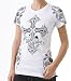 Metal Mulisha Womens IN GODS HANDS JRS T-Shirt