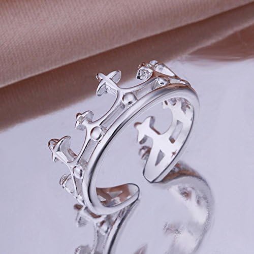 Wonderful Dream Zr189 Silver 925 Rings / Hot Sale Items Classic Fashion, Anti-Allergy Crown Ring Engagement Ring