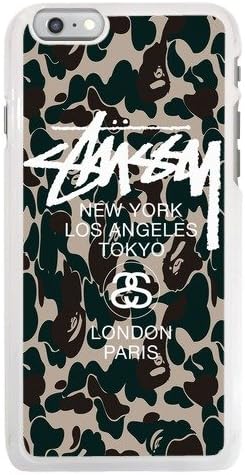 The Customized Plastic Shock Absorption Clear Stussy iPhone 6S Plus 5.5 Case