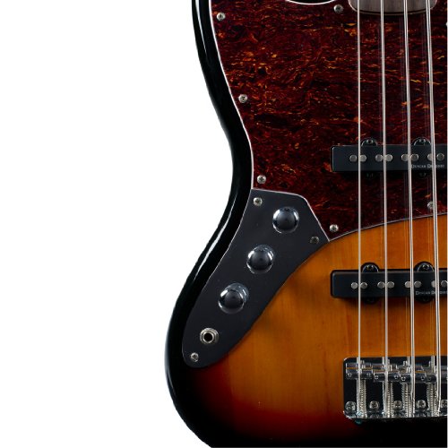 Squier by Fender Vintage Modified Jazz Bass Left Handed, 3 Tone Sunburst