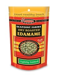 Seapoint Farms Dry Roasted Edamame, Lightly Salted, 4-Ounce Pouches (Pack of 12)