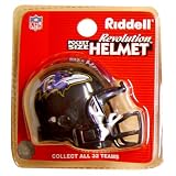 BALTIMORE RAVENS REVOLUTION STYLE POCKET MINI NFL HELMET