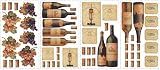 Wine Tasting Peel & Stick Appliques