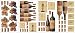 Wine Tasting Peel & Stick Appliques