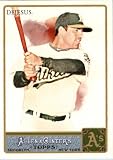 2011 Topps Allen & Ginter Baseball Card # 327 David DeJesus SP - Oakland Athletics (Short Print) In a Protective Display Case!