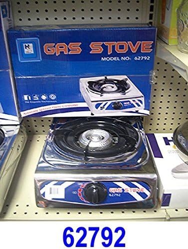 Emergency &amp; Campping cooking Stove Stainless Steel Single with Hose &amp; Regulator